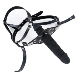 KINKgear Bâillon avec gode Strap Dick 12cm